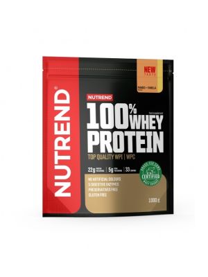 Nutrend 100% WHEY PROTEIN - mango + vanilka - 1 000 g