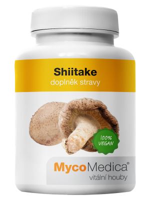 MycoMedica Shiitake, 90 rastlinných kapsúl