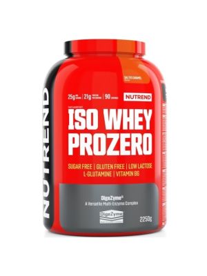 Nutrend ISO WHEY PROZERO - slaný karamel - 2 250 g