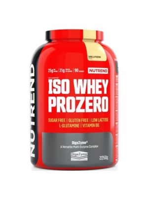 Nutrend ISO WHEY PROZERO - pudingová vanilka - 2 250 g