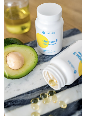 Calivita Omega 3 concentrate 100 mäkkých kapsúl 