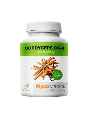 MycoMedica Cordyceps CS-4 90 kapsúl – Kvalitný extrakt z húb Cordyceps