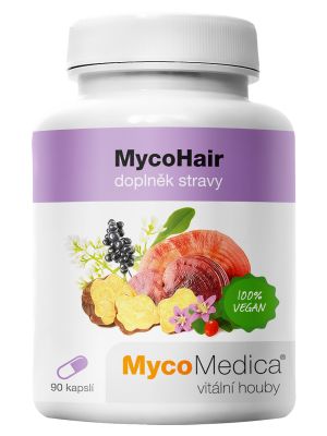 Mycomedeica MycoHair 90 rastlinných kapsúl