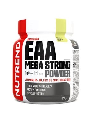 Nutrend EAA MEGA STRONG POWDER - lemon ice tea - 300 g