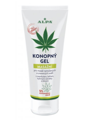 ALPA Konopný Gél 100 ml - astróza, artritída, reumatizmus