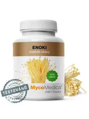 Mycomedica Enoki 90 rastlinných kapsúl