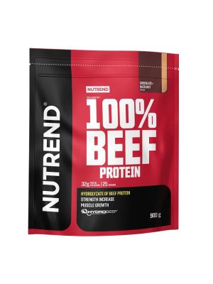 Nutrend 100% BEEF PROTEIN - čokoláda + lieskový orech 900 g