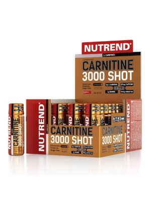 Nutrend CARNITINE 3000 SHOT - jahoda - 20 x 60 ml