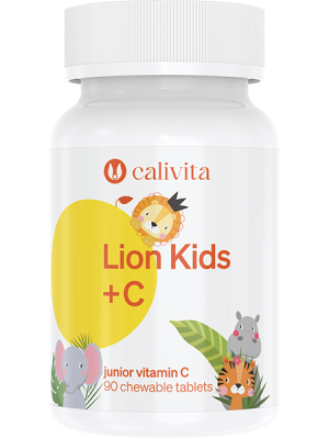 Calivita vitamin C Lion Kids C - 90 tabliet