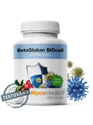 Mycomedica BetaGlukan BIOcell 90 rastlinných kapsúl