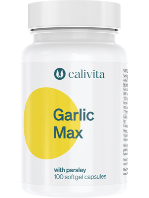 Calivita Garlic Max 100 gélových kapsúl - Cesnakový prípravok