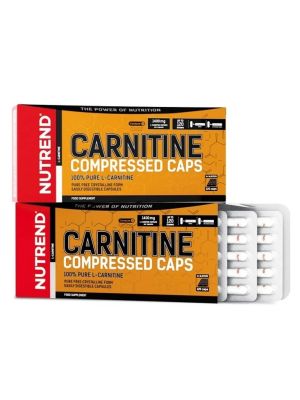 Nutrend CARNITINE COMPRESSED CAPS - 120 kapsúl