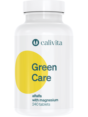 Calivita Green Care 240 tabliet - Alkalizujúci prípravok - Detox a Alkalizácia