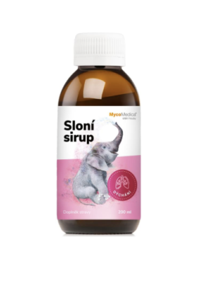 Mycobaby Sloní sirup - Podpora dýchania