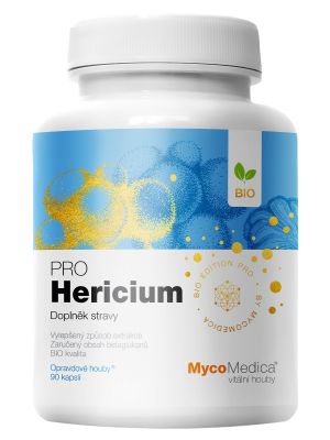 MycoMedica Hericium PRO, 90 rastlinných kapsúl