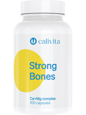 Calivita Strong Bones 100 kapsúl - Prípravok s Vápnikom a Horčíkom