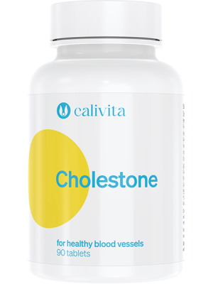 Calivita Cholestone 90 tabliet - Zníženie Cholesterolu + Vitamín C a E