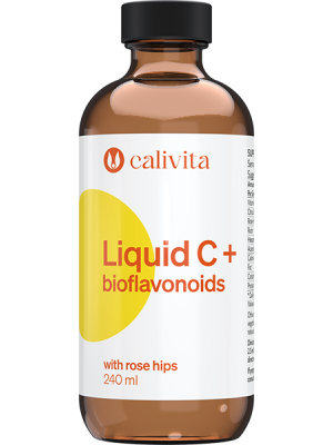 Calivita Liquid C + bioflavonoids 240 ml - Tekutý vitamín C