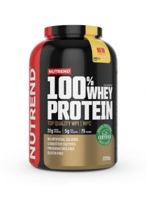 Nutrend 100% WHEY PROTEIN - vanilka - 2 250 g