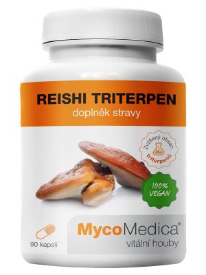 MycoMedica Reishi Triterpen, 90 rastlinných kapsúl