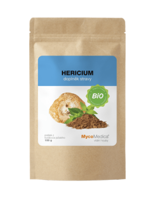 BIO Hericium 100 g - Vitálne huby v prášku