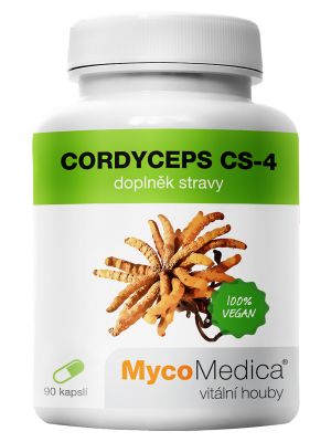 MycoMedica Cordyceps CS-4, 90 rastlinných kapsúl