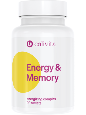 Calivita Energy&Memory 90 tabliet - Zvyšuje energiu