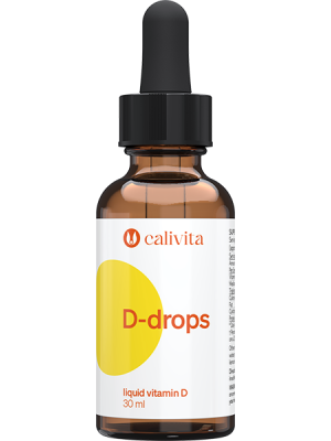 Calivita D-drops 30 ml - Vitamín D3 kvapky