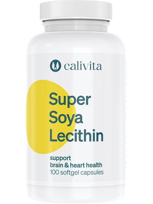 Calivita Super Soya Lecithin 100 mäkkých kapsúl - Sójový leticín