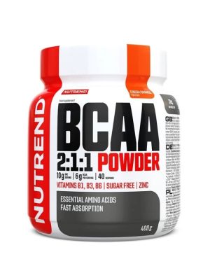 Nutrend BCAA 2:1:1 POWDER - pomaranč - 400 g