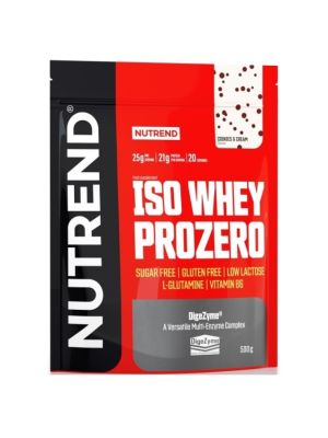 Nutrend ISO WHEY PROZERO - cookies cream - 500 g