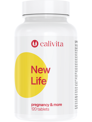 Multivitamin pre tehodné New Life Calivita - 120 tabliet