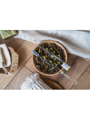 Calivita Zubná kefka OrganiCare Modrá