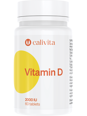 Calivita Vitamin D 60 tabliet - Megadávka Vitamínu D