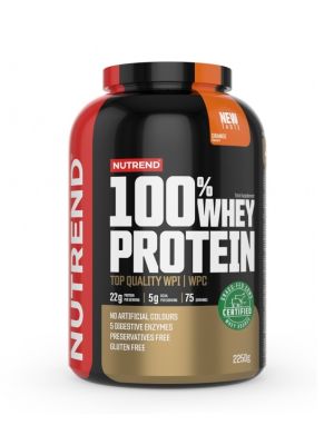 Nutrend 100% WHEY PROTEIN - pomaranč - 2 250 g