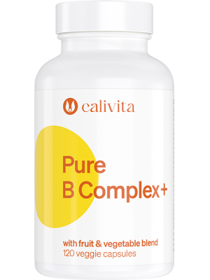 B Complex+ Pure Calivita - 120 vegetariánskych kapsúl