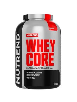 Nutrend WHEY CORE, jahoda - 1 800 g