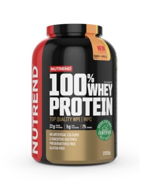 Nutrend 100% WHEY PROTEIN - mango + vanilka - 2 250 g