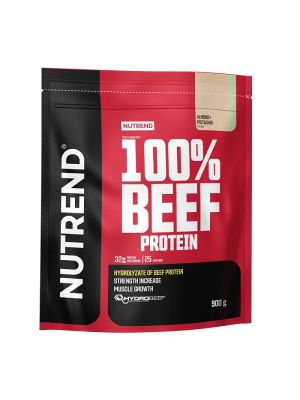 Nutrend 100% BEEF PROTEIN - mandľa + pistácia 900 g