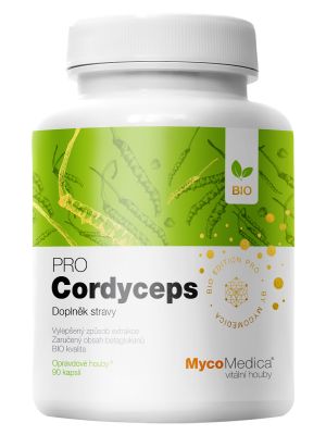 MycoMedica Cordyceps PRO, 90 rastlinných kapsúl