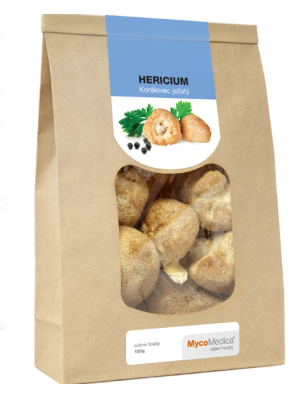 Hericium sušené 100 g - Sušené Vitálne huby