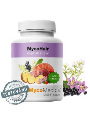 Mycomedeica MycoHair 90 rastlinných kapsúl