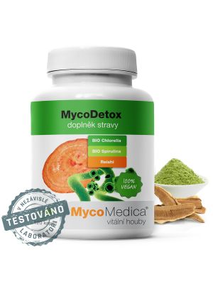 Mycomedica MycoDetox 120 rastlinných kapsúl
