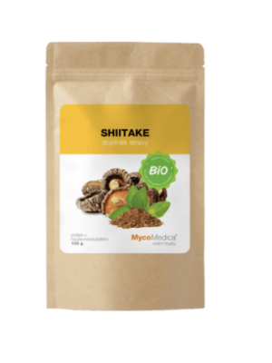 BIO Shiitake 100 g - Vitálne huby v prášku